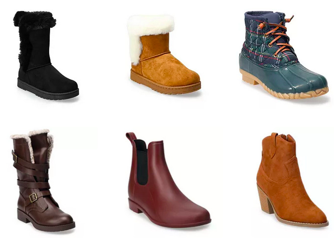 *HOT* Women’s Boots only $13.99 at Kohl’s!