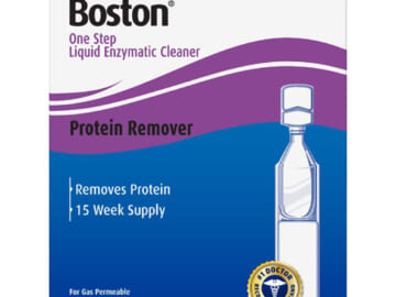 15-Count Boston One Step Liquid Enzymatic Cleaner as low as $11.95 Shipped Free (Reg. $18.74) – FAB Ratings! | 80¢/dispenser