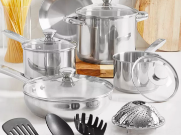 *HOT* Tools of the Trade 13-Piece Cookware Set only $29.99 shipped (Reg. $120!)