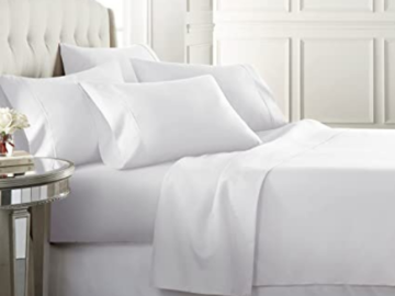 Today Only! Danjor 6 Piece Linens Bed Sheets Set from $12.96 (Reg. $45.99) – 111K+ FAB Ratings!