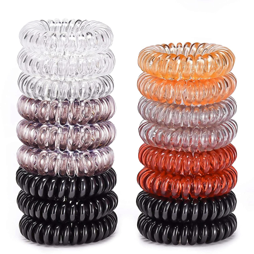Keep Control of Your Hair with these Must Have Super Comfy Spiral Hair Ties, Pack of 17 Just $6.29 After Code!