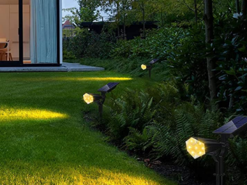 2-Pack Solar Landscape 2-in-1 Outdoor Spotlights $14.49 After Code (Reg. $28.98) + Free Shipping | $7.25 each!