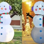 6-foot Inflatable Snowman for $19.99