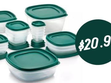 Rubbermaid 30-Piece Storage Set for $20.99