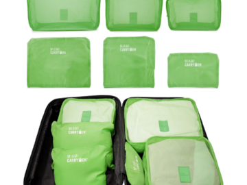 Today Only! 6-Piece Packing Cubes Luggage Organizer Set $11.89 After Code (Reg. $28) – $1.98 each! | 4 colors