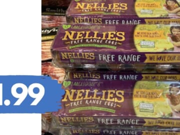 $1.99 Nellie’s Free Range Eggs (reg. $4.99) at Stores Around Town