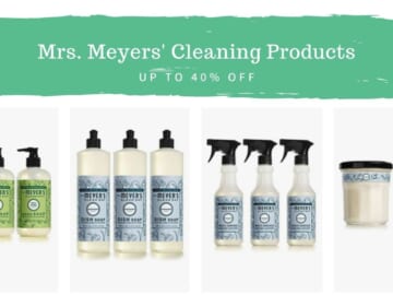 Amazon | Up To 40% Off Mrs. Meyer’s Soap