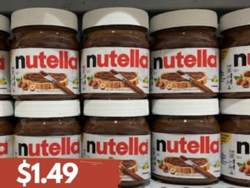 Nutella Spread for $1.49 at Target