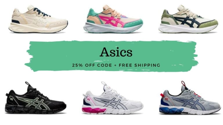 ASICS | 25% Off Code + Free Shipping