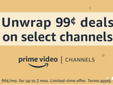 *HOT* Prime Video Channels just $0.99 Per Month!