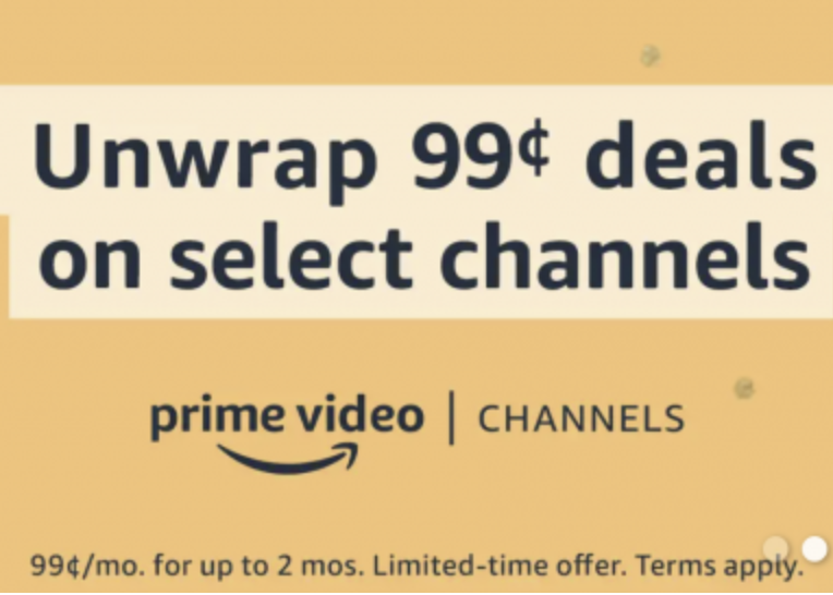 *HOT* Prime Video Channels just $0.99 Per Month!