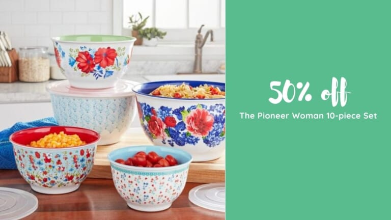 Walmart | 10-Piece Mixing Bowl Set for $25