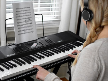 61-Key Portable Keyboard with Built-In Speakers $49 Shipped Free (Reg. $109)