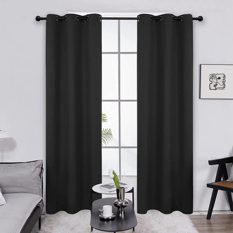 Today Only! Deconovo Solid Room Darkening Thermal Insulated Blackout Curtain Panel $11.62 (Reg. $20) – 47K+ FAB Ratings! + MORE Curtain Deals