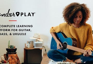 50% off Fender Play Year of Guitar Lessons