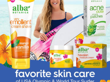 Save 20% on Alba Botanica Products as low as $4.02 Shipped Free (Reg. $5.29) | Save 20% with coupon!