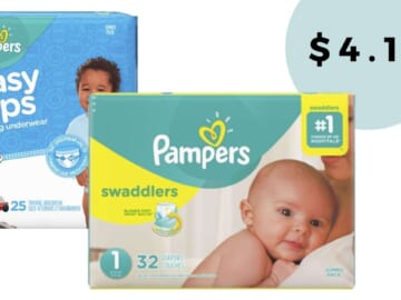 Pampers Diapers & Easy Ups Packs for $4.16 | CVS Deal