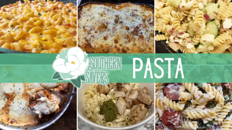 Southern Savers Pasta Recipes