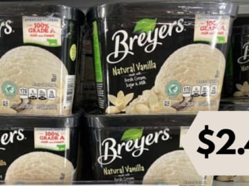 $2.49 Breyers Ice Cream | Kroger Mega Deal