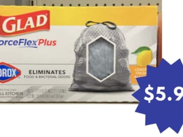 Glad Printable Coupon | $5.99 Clorox Trash Bags at Kroger