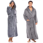 Today Only! Alexander Del Rossa Hooded Plush Fleece Robes for Men and Women $31.99 Shipped Free (Reg. $60) – Thousands of FAB Ratings! Multiple Sizes and Designs