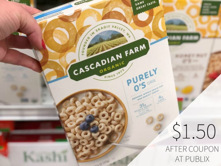 Cascadian Farm Organic Cereal As Low As $1.30