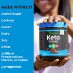 Orgain Keto Collagen Protein Powder with MCT Oil, Chocolate as low as $19.64 Shipped Free (Reg. $27.49) – Paleo Friendly, Dairy-, Gluten-, and Soy-Free