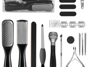 20 in 1 Stainless Steel Professional Pedicure Tools Set $12.69 (Reg. $29.98)