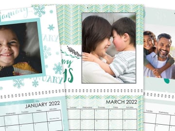 Personalized Wall Calendar for $6.99