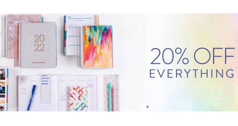 Erin Condren Sale | Monthly Planner for $32