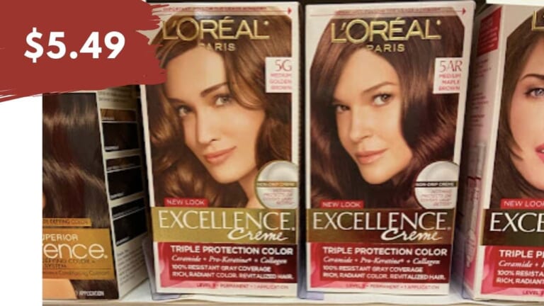 L’Oreal Excellence Hair Color Printable | $5.49 at Walgreens