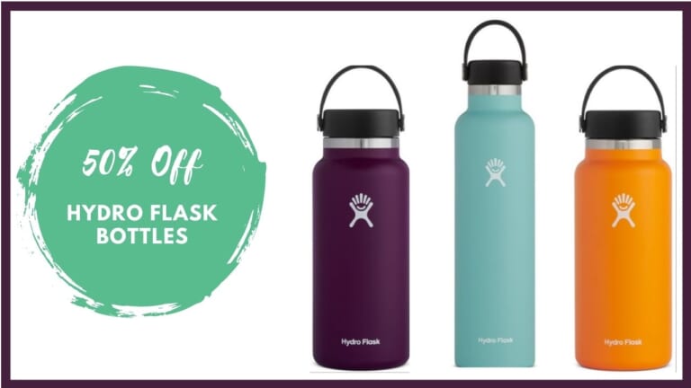 REI | 50% Off Hydro Flask Water Bottles