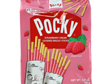 9-Pack Pocky Strawberry Cream Sticks $5.94 Shipped Free (Reg. $9) | 66¢/Pack