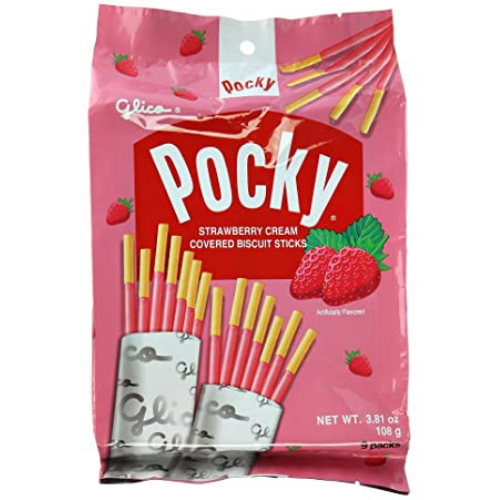 9-Pack Pocky Strawberry Cream Sticks $5.94 Shipped Free (Reg. $9) | 66¢/Pack