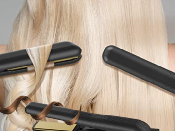 Professional 2 in 1 Nano Hair Straightener $9.90 After Code (Reg. $32.99) + Free Shipping