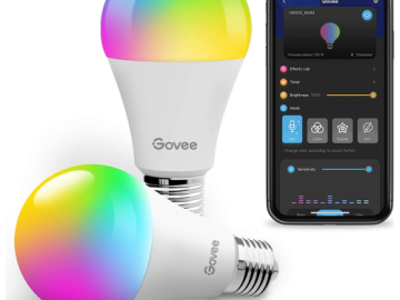 Add Fun Lights to Your House with these FAB Full Color LED Smart Bulbs, 2 Pack for Just $16.79 After Code!