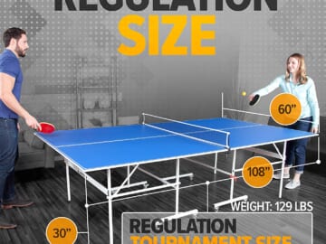 Today Only! Joola Table Tennis Tables from $188.09 Shipped Free (Reg. $251+) – FAB Ratings!