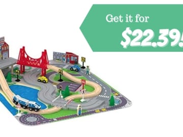 Imaginarium 40-Piece Train Set For $22.39