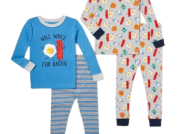 Wonder Nation 4-PIece Boys Pajama Sets from $8 (Reg. $10.88+) | Tons of fun prints!