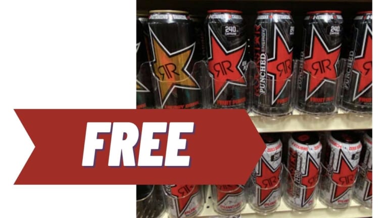 FREE Rockstar Energy Drink at Walmart