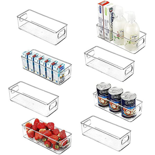 Set of 8 Refrigerator Organizer Bins $20.98 After Code (Reg. $39.96) + Free Shipping – FAB Ratings! | $2.62 each