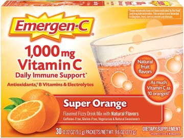 60 Packets Emergen-C 1000mg Vitamin C Powder as low as $4.62 Shipped Free (Reg. $24.22) – $0.15/Packet + Buy 2, save 50% on 1