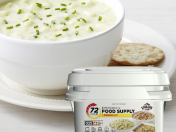 4 lbs Augason Farms 72-Hour 1-Person Emergency Food Supply Kit $19.98 (Reg. $24.98) – FAB Ratings! 1,400+ 4.6/5 Stars!