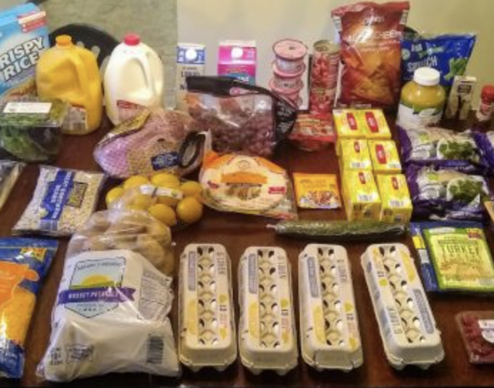 Brigette’s $96 Grocery Shopping Trip and Weekly Menu Plan for 6