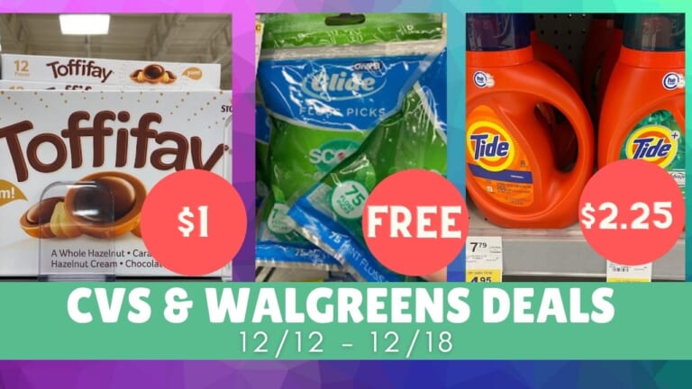 Video: Top CVS & Walgreens Deals 12/12-12/18