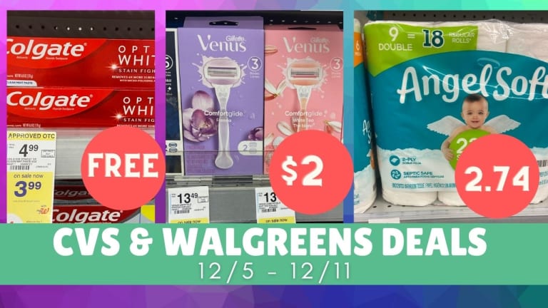 Video: Top CVS & Walgreens Deals 12/5-12/11