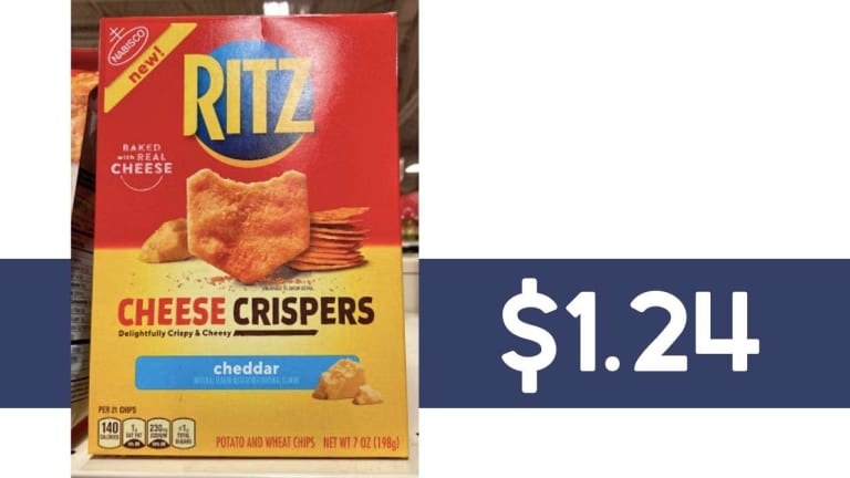 Stock up On Ritz Cheese Crispers for $1.24 | Kroger Mega Deal