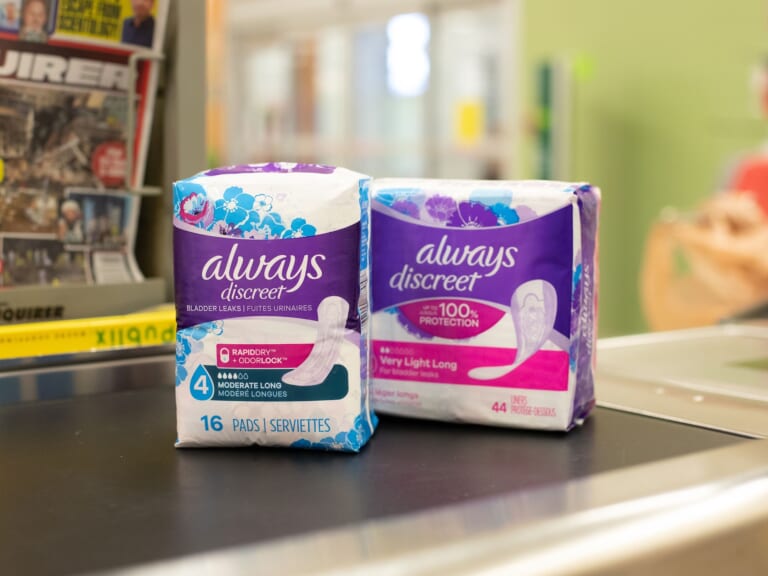 Always Discreet Pads As Low As $2.79 At Publix (Regular Price $5.99)