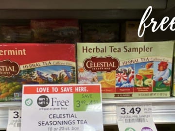 FREE Celestial Seasonings Tea at Publix