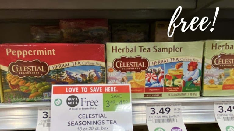 FREE Celestial Seasonings Tea at Publix